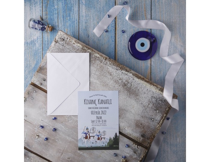 Düğün Davetiyesi Polen Sünnet Davetiye 30425