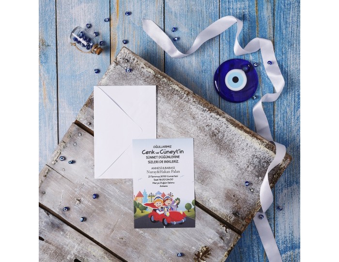 Düğün Davetiyesi Polen Sünnet Davetiye 30429