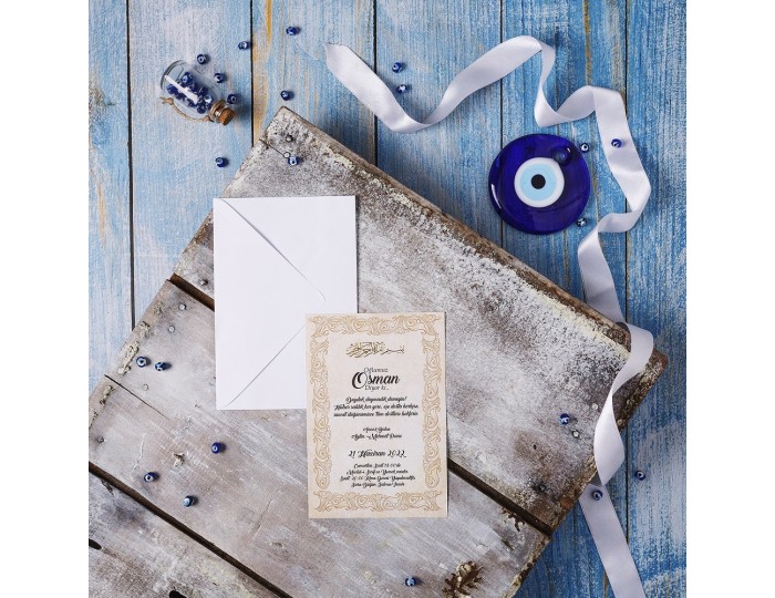 Düğün Davetiyesi Polen Sünnet Davetiye 30430