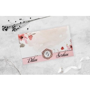 Düğün Davetiyesi Star Eco 6241