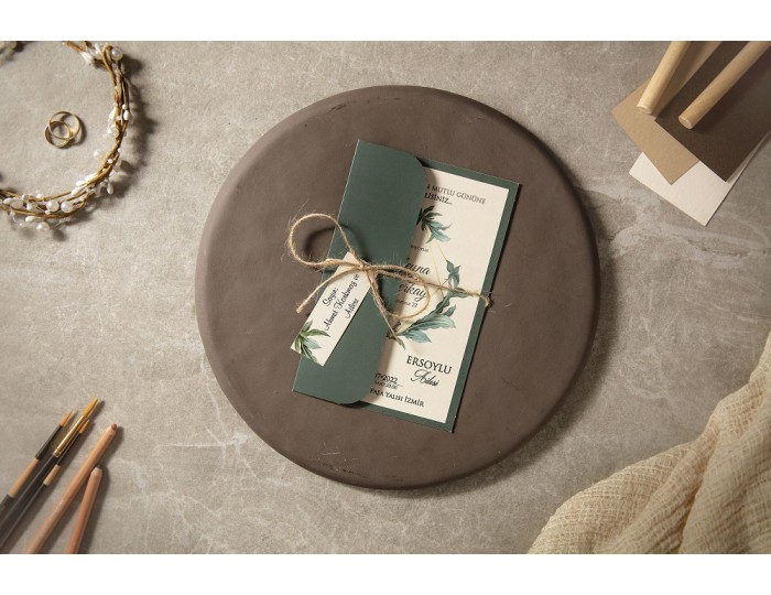 Düğün Davetiyesi Fenomen İklim 7002