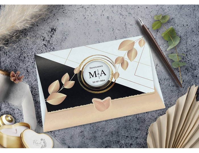 Düğün Davetiyesi Fenomen İklim 7005