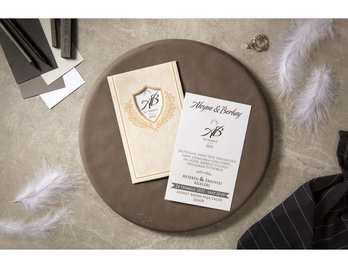 Düğün Davetiyesi Fenomen İklim 7021