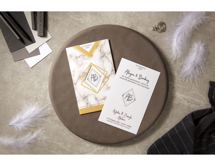 Düğün Davetiyesi Fenomen İklim 7025