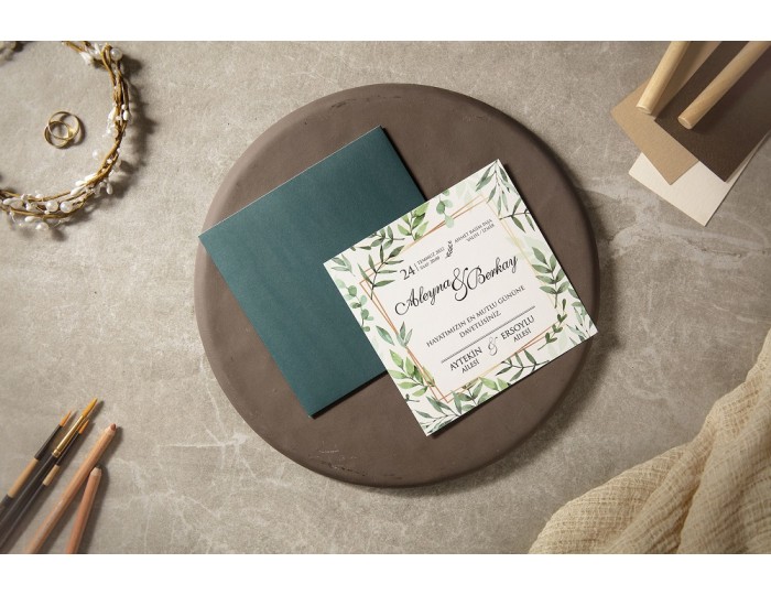 Düğün Davetiyesi Fenomen İklim 7026