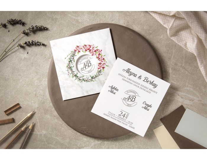 Düğün Davetiyesi Fenomen İklim 7028