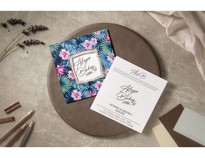 Düğün Davetiyesi Fenomen İklim 7032