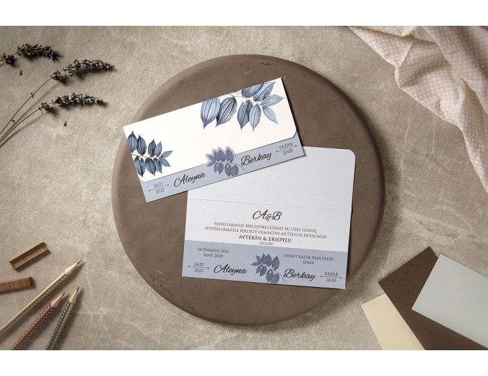 Düğün Davetiyesi Fenomen İklim 7045