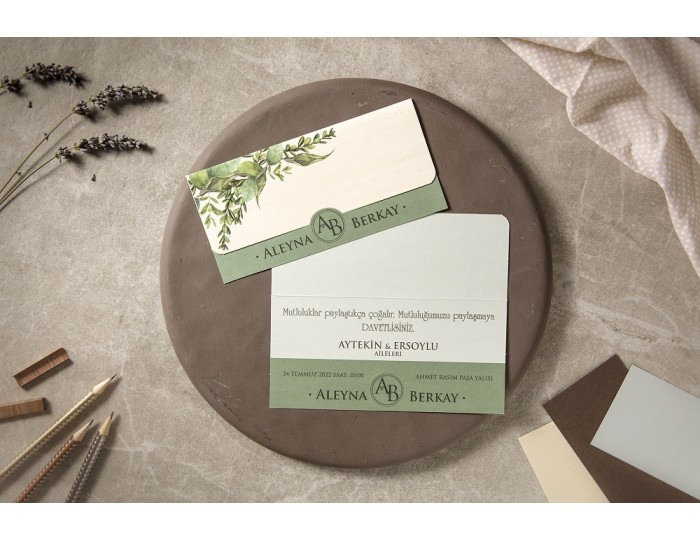 Düğün Davetiyesi Fenomen İklim 7048