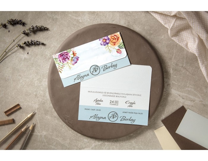 Düğün Davetiyesi Fenomen İklim 7049