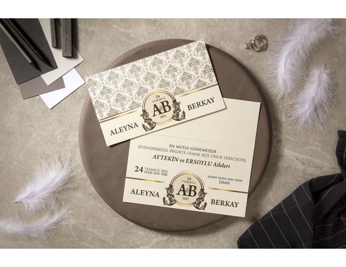 Düğün Davetiyesi Fenomen İklim 7053