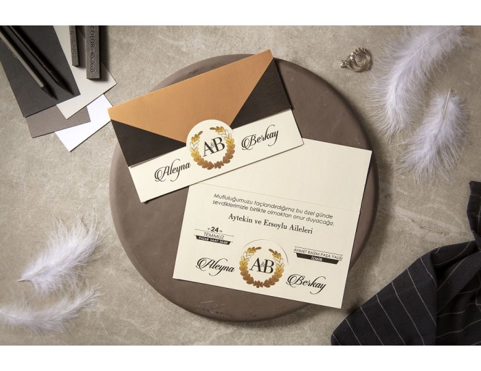 Düğün Davetiyesi Fenomen İklim 7055