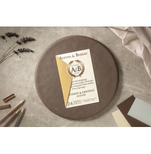 Düğün Davetiyesi Fenomen İklim 7057