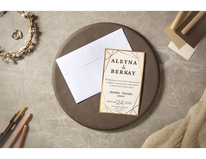 Düğün Davetiyesi Fenomen İklim 7058