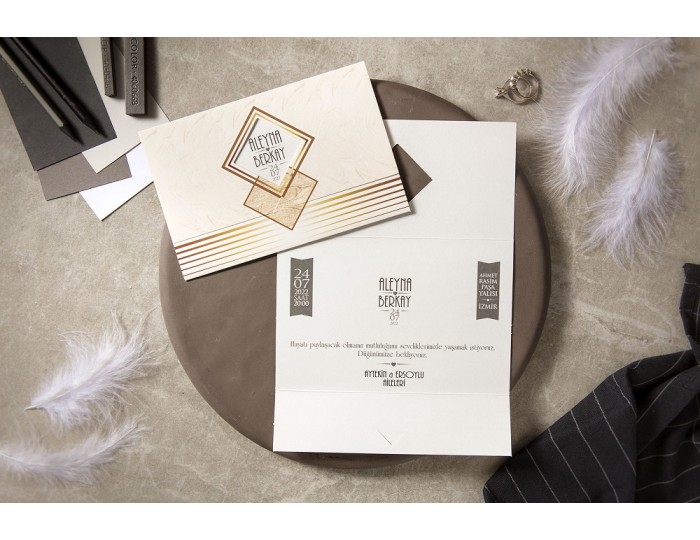 Düğün Davetiyesi Fenomen İklim 7076