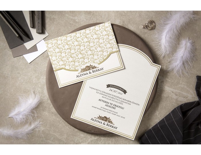 Düğün Davetiyesi Fenomen İklim 7078