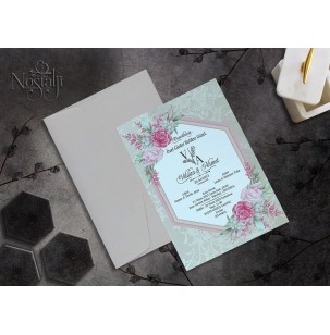Düğün Davetiyesi Nostalji Yağmur Cem 9027