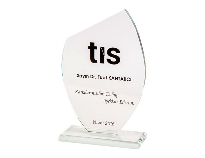 ONAT KRİSTAL PLAKET