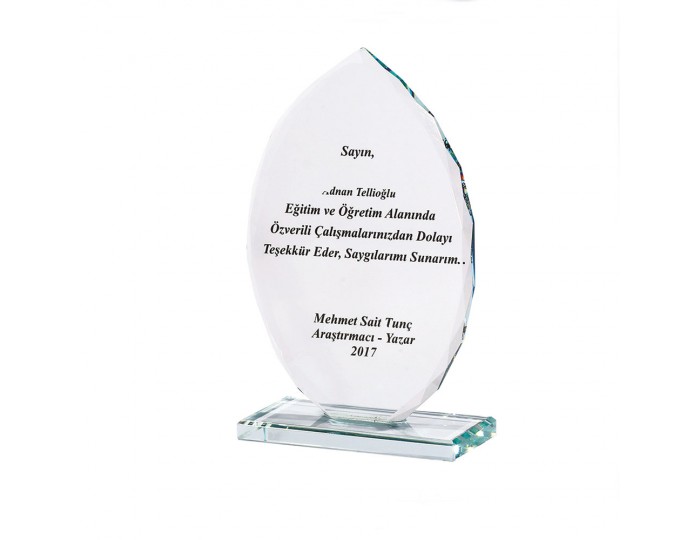 ULAŞ KRİSTAL PLAKET