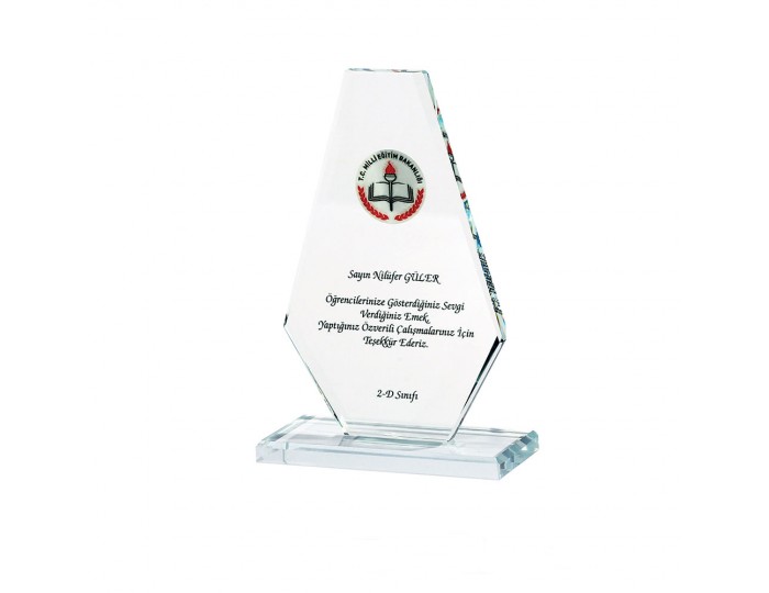YAMAN KRİSTAL PLAKET