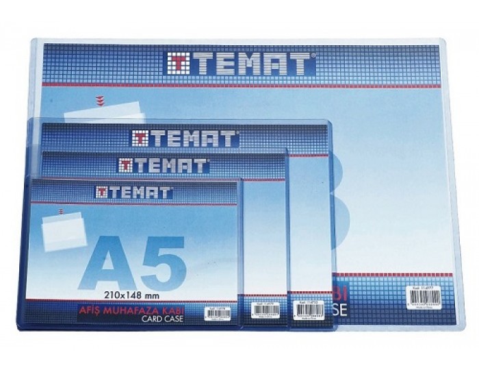 Temat A5 Afiş Muhafaza Kabı