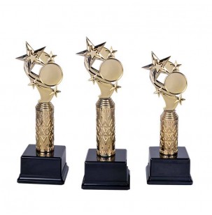 Ödül Kupa 3 Lü Set Altın Metal Ödül Kupa 3 Lü Set Altın Metal
