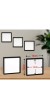 Yapışkanlı Sök Tak Pola Çerçeveler 12x12cm - 3'li Paket