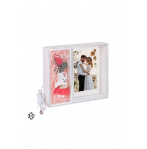 3D LED'li Ayıcık Fotoğraf Çerçevesi 3D LED'li Ayıcık Fotoğraf Çerçevesi
