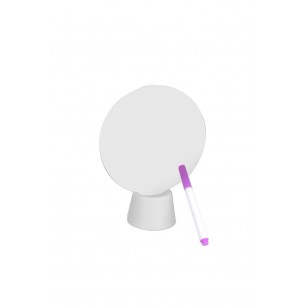 Led'li Karalama Tahtası-yuvarlak