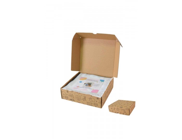 Yapışkanlı Sök Tak Kare Çerçeveler - Kırmızı 3'lü Paket
