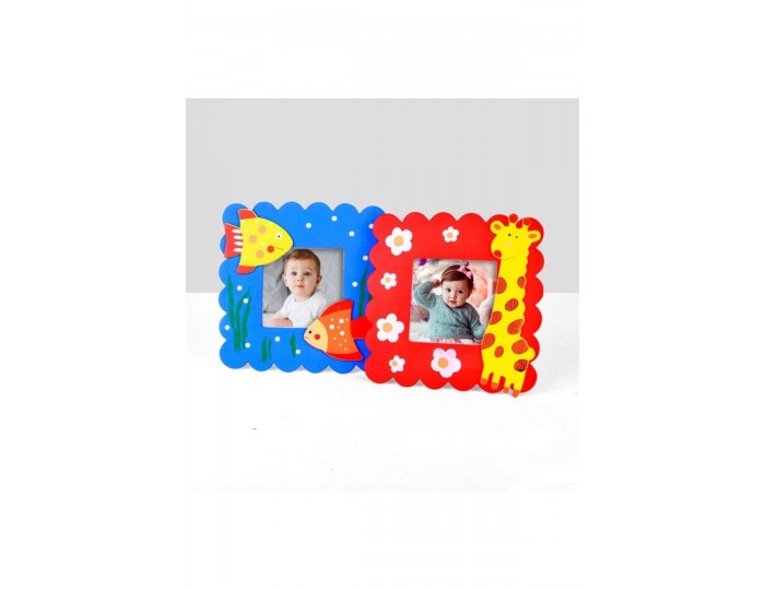 Ahşap Çocuk Fotoğraf Çerçevesi - Çocuk Çerçevesi