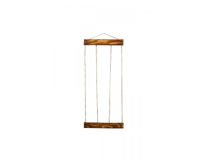 Kişiye Özel Ipli Mandallı Mini Duvar Çerçevesi - 25x57 cm