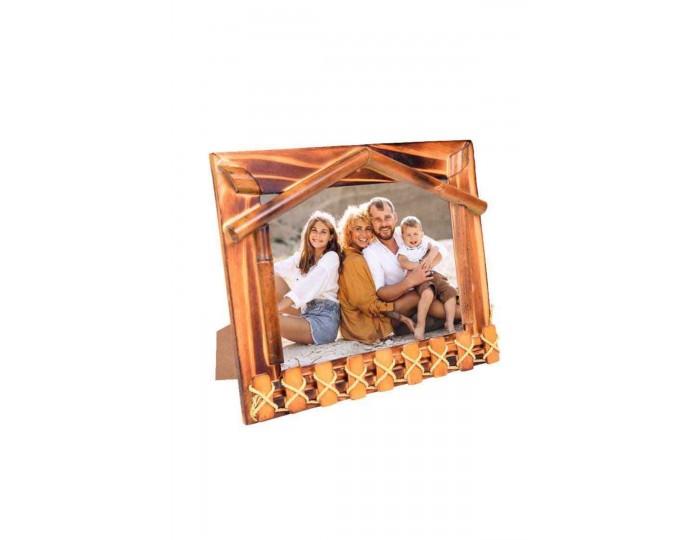 Ev Bambu 13x18cm. Fotoğraf Çerçevesi