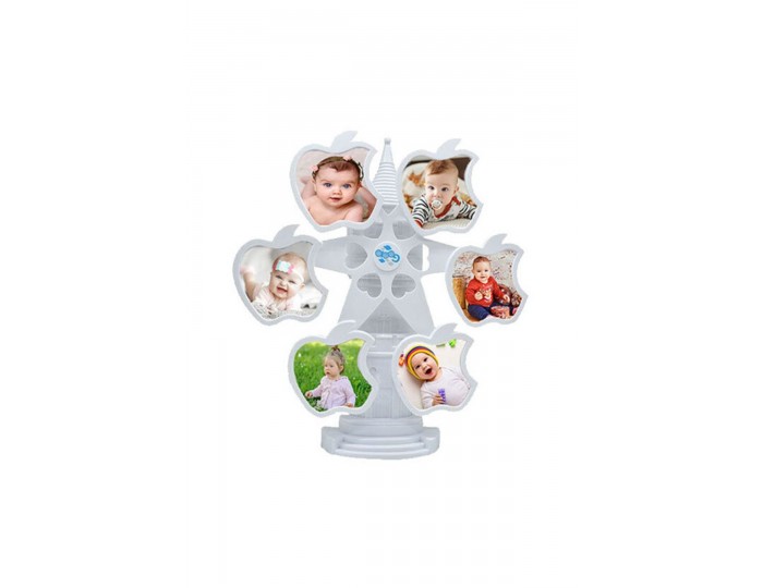 Müzikli Dönen Elma Fotoğraf Çerçevesi