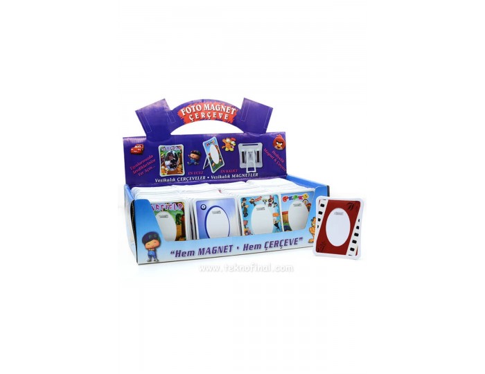 Kutulu Vesikalık Magnet Çerçeve (80 Adet)