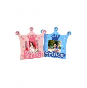 Prens Ve Prenses Ahşap Fotoğraf Çerçeve