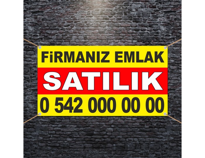 Branda Emlak Afiş