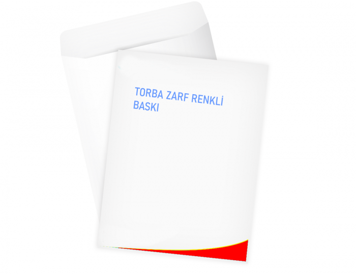 Torba Zarf 110 gr. 24x32cm Renkli 500 Adet