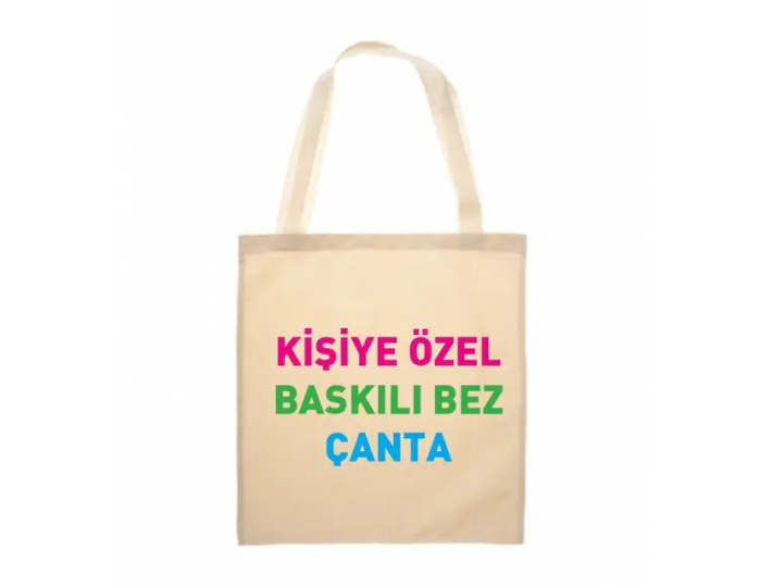 Kişiye Özel Baskılı Bez Çanta