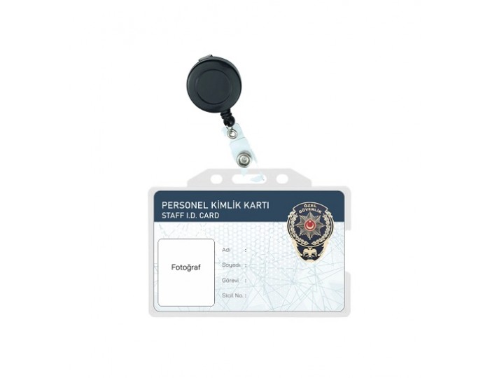 Personel Kartı Güvenlik Firma 3 Lü Set
