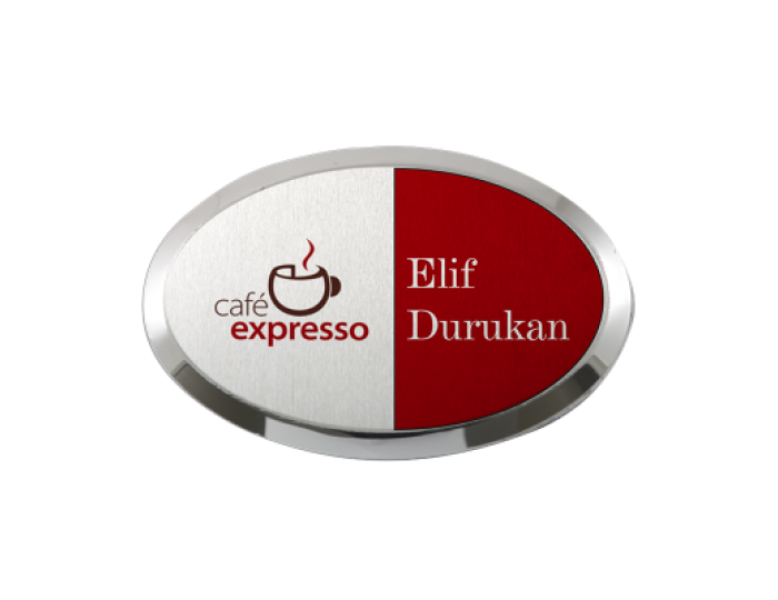 Metal Yaka İsimliği Kişi-Kurumlara Özel