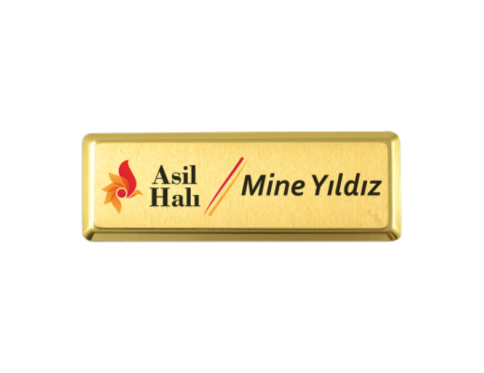 Metal Yaka İsimliği Kişi-Kurumlara Özel